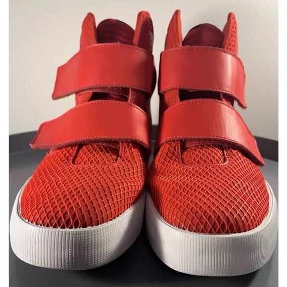 Men's Size 9 Nike Flystepper 2k3 Athletic Sneaker Red/White High - Picture 5 of 16